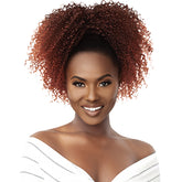 Outre Big Beautiful Hair Drawstring Ponytail -  4A  KINKY KOILS 14